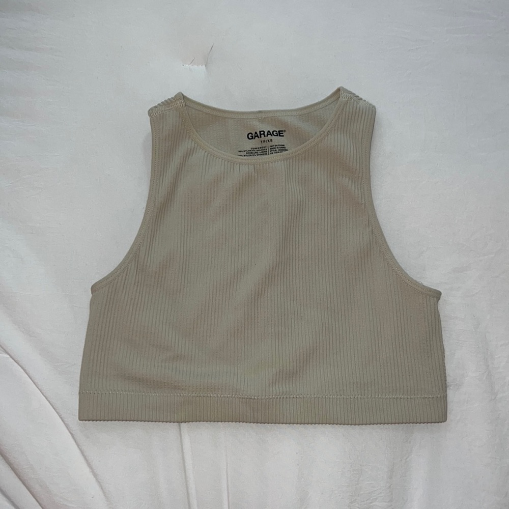High Neck Tank Top